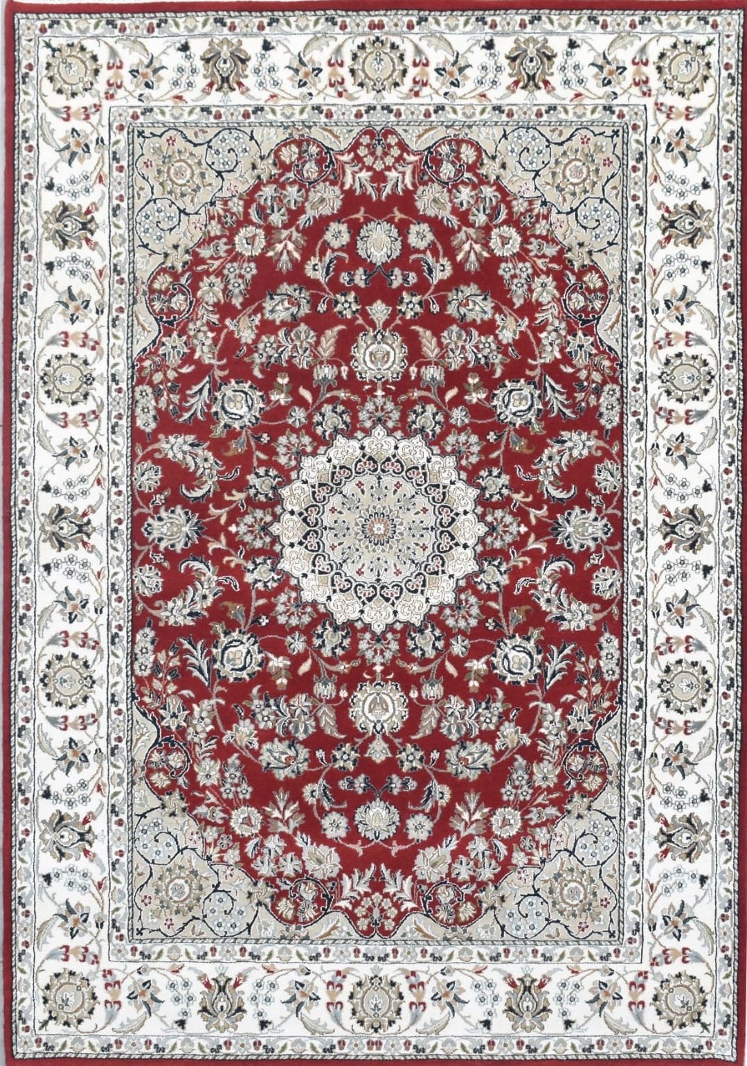 Hand-knotted Persian carpet